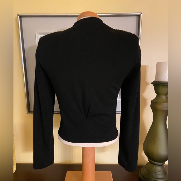 Boutique Gemstone Cropped Blazer - Picture 2 of 7